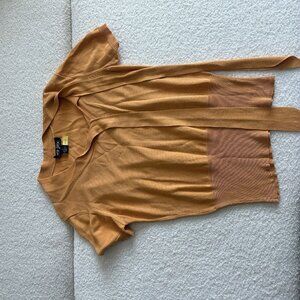Sara Jane Orange Blouse‎ Size A